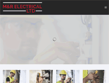 Tablet Screenshot of mr-electrical.com